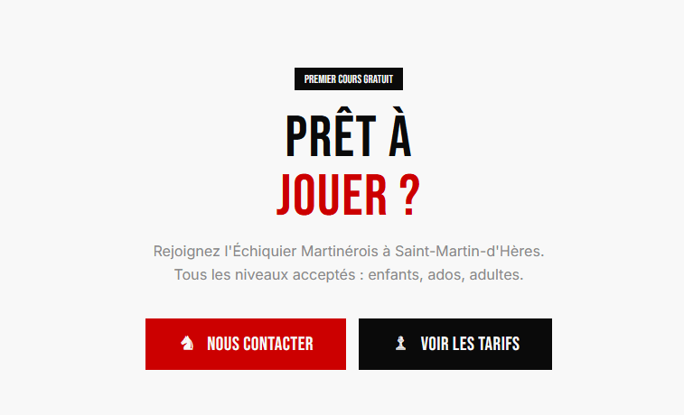 Échiquier Martinerois
