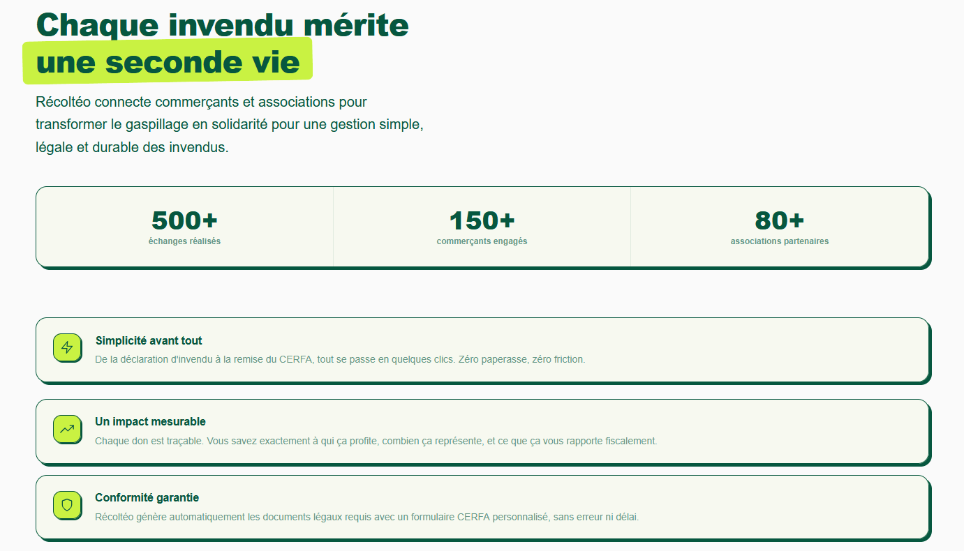 Récoltéo